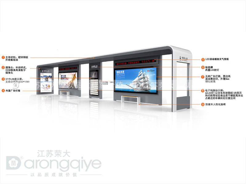 公交候車亭產品圖