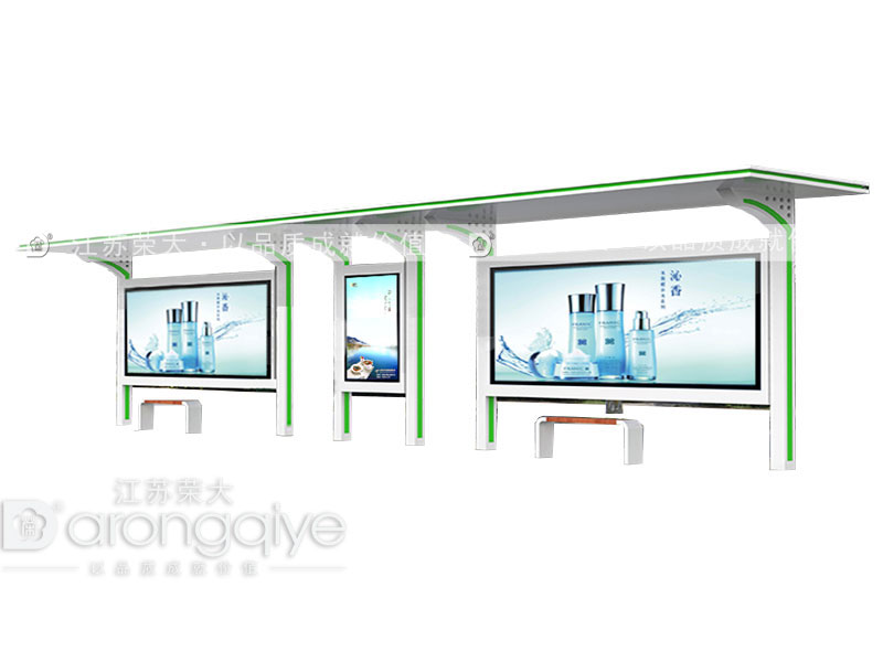 城市的文明窗口-公交候車亭配圖二