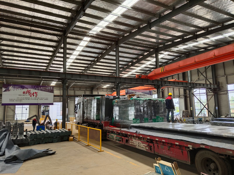 榮大發往江蘇第六批公交候車亭發貨記錄